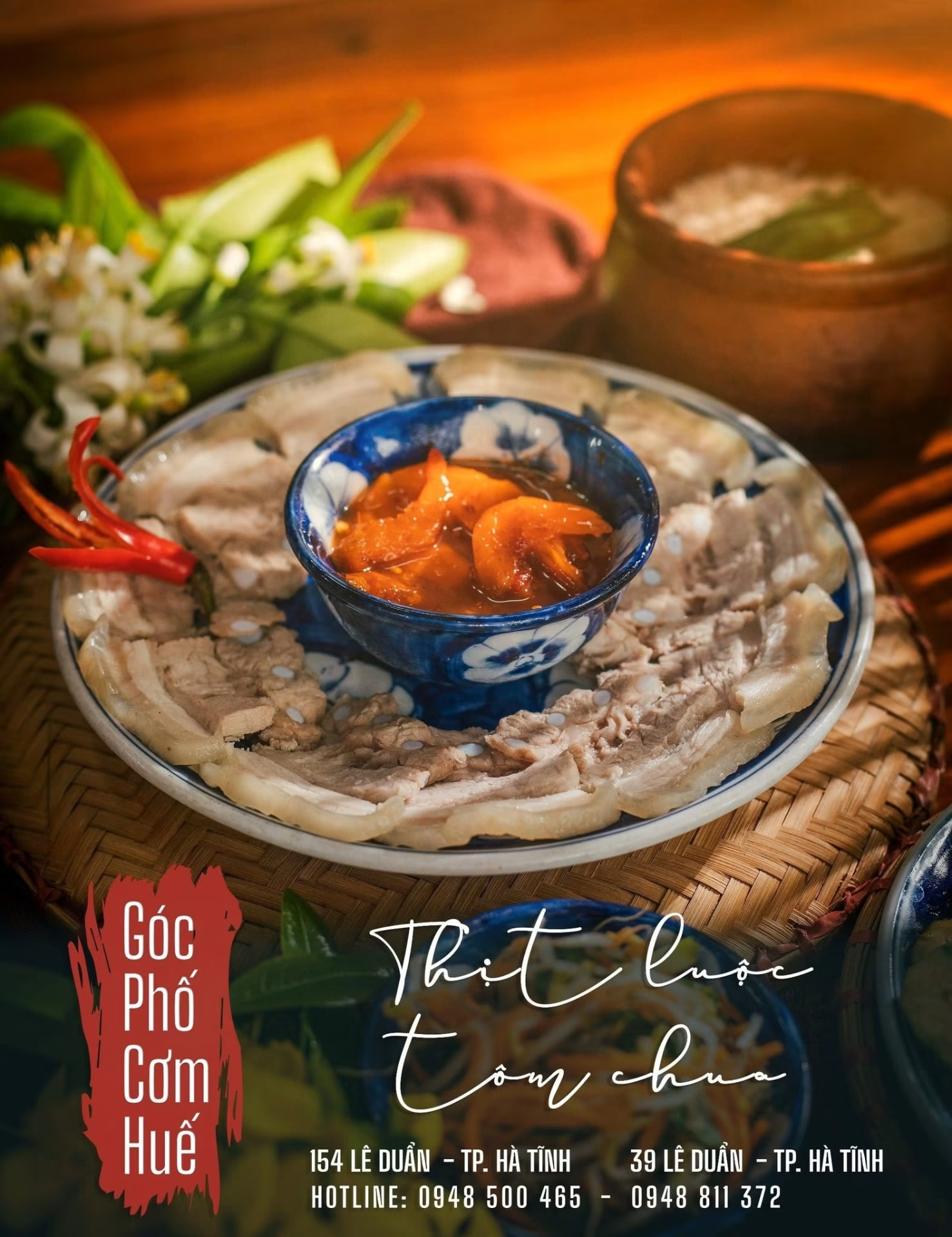 Thịt luộc tôm chua – món đặc trưng xứ Huế